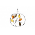 Pandantiv Argint Chihlimbar Mix Tree of Life