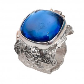 Inel Argint London Blue Topaz Azra
