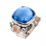 Inel Argint London Blue Topaz Azra