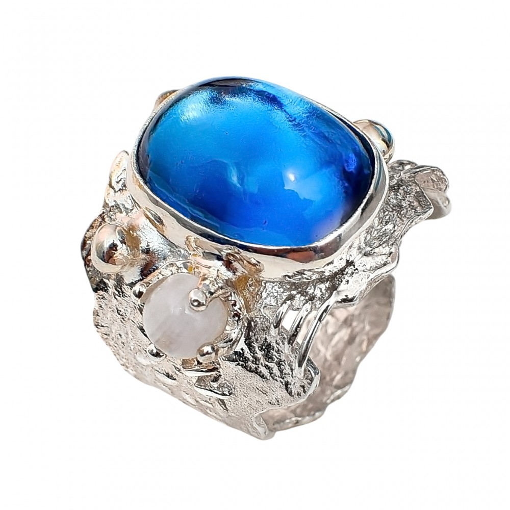 Inel Argint London Blue Topaz Paris