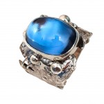 Inel Argint London Blue Topaz Xay