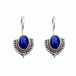 Cercei Argint Lapis Lazuli Omega