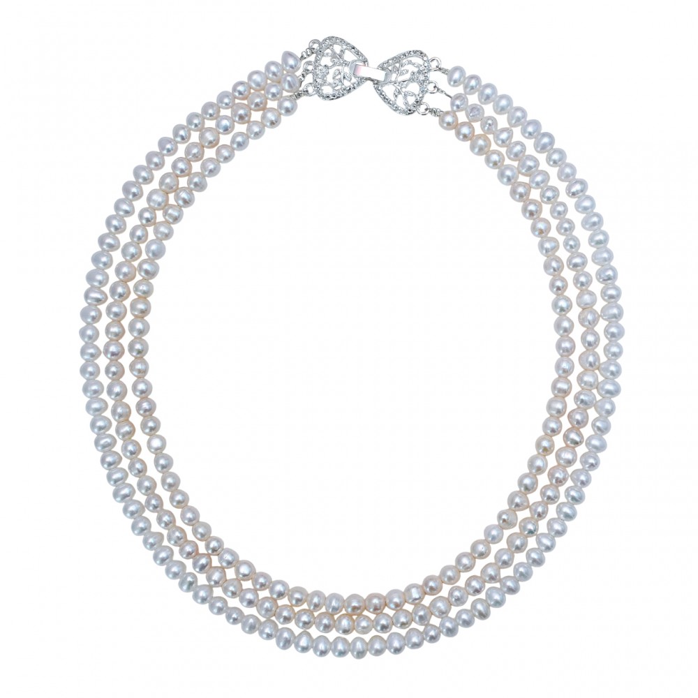 Colier Perle Naturale Sandra