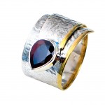 Inel Argint Granat Diosa