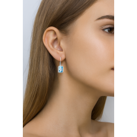 Cercei Argint Blue Topaz Vilnius