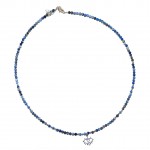 Colier Argint Lapis Lazuli Eye