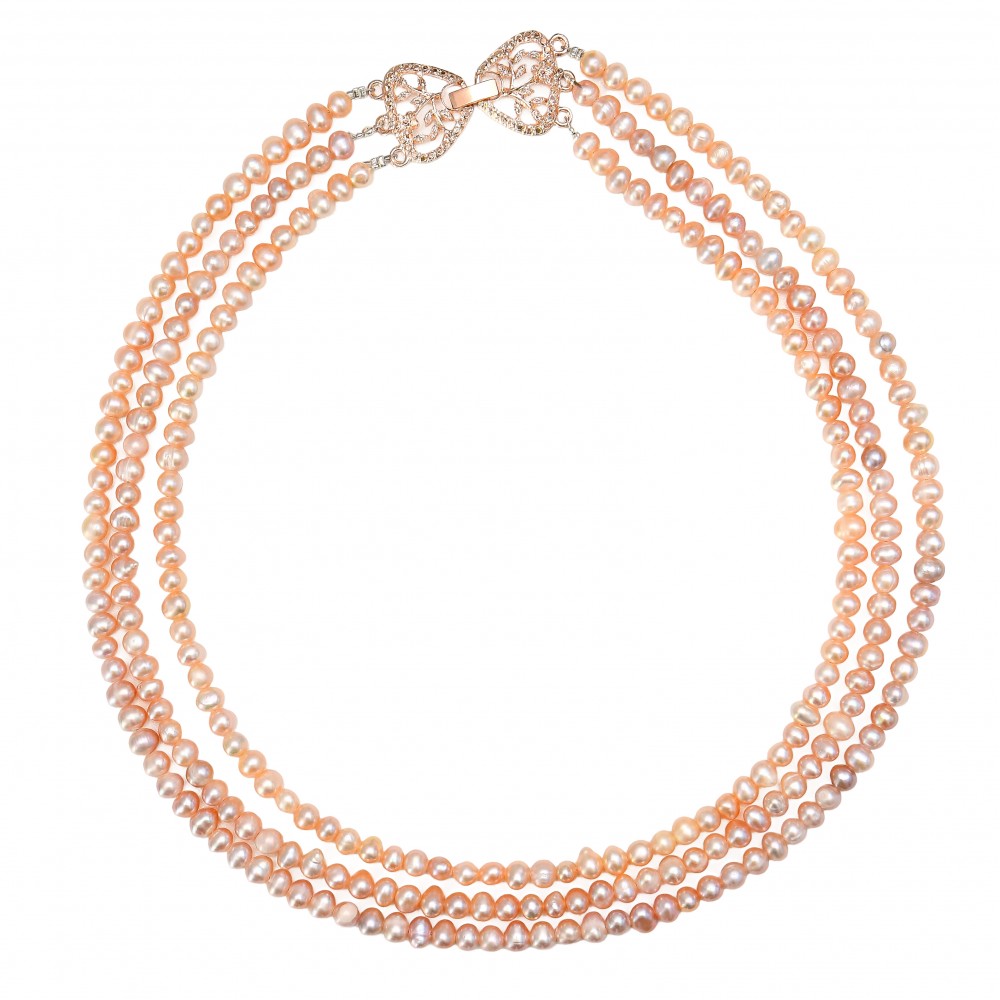 Colier Perle Naturale Roz Somon