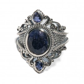 Inel Argint Safir Matteo