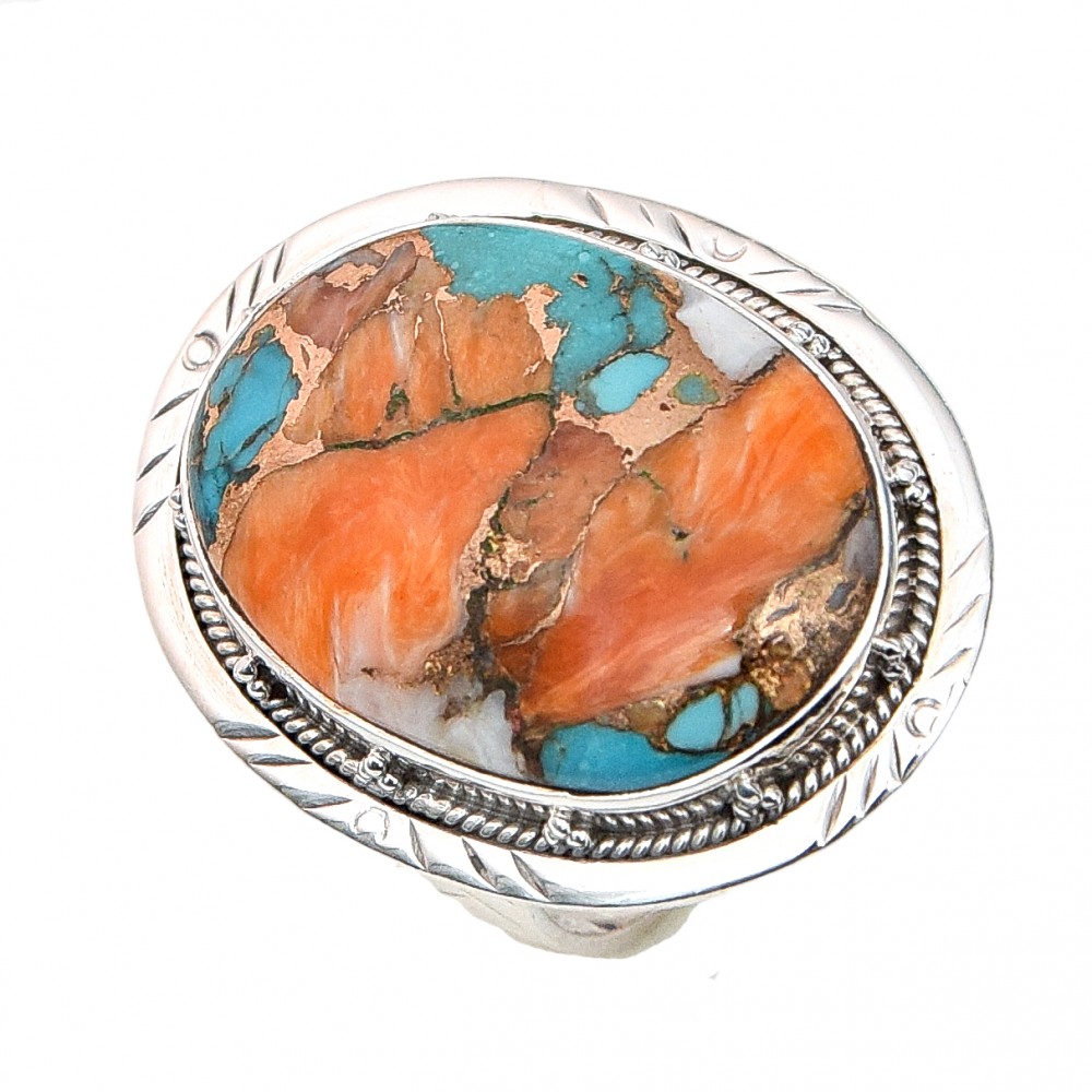 Inel Argint Oyster Turquoise Lola