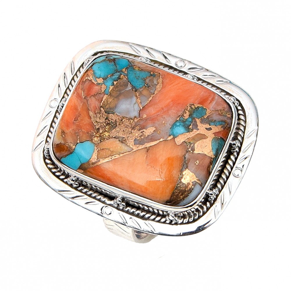 Inel Argint Oyster Turquoise Luisa