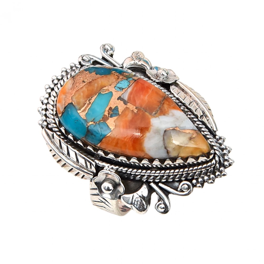 Inel Argint Oyster Turquoise Xenia