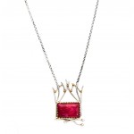 Colier Argint Rubin Artemis
