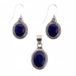 Set Argint Safir Kleo