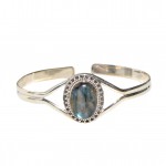 Bratara Argint Labradorit Mystical Stone