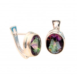 Cercei Argint Topaz Mistic Andromeda