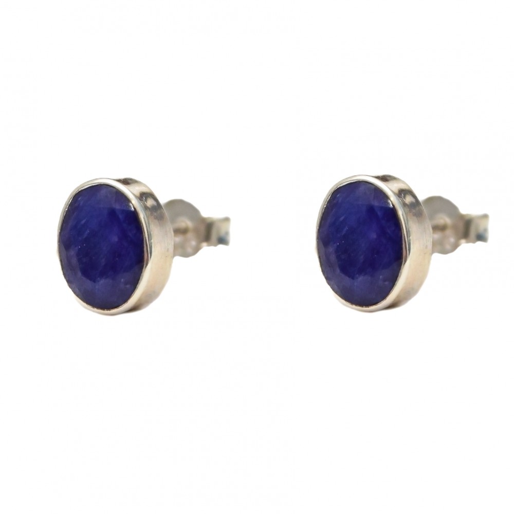 Cercei Argint Safir Royale