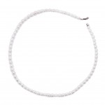 Colier Argint Perle Simplicity