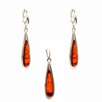 Set Argint Chihlimbar Elegance