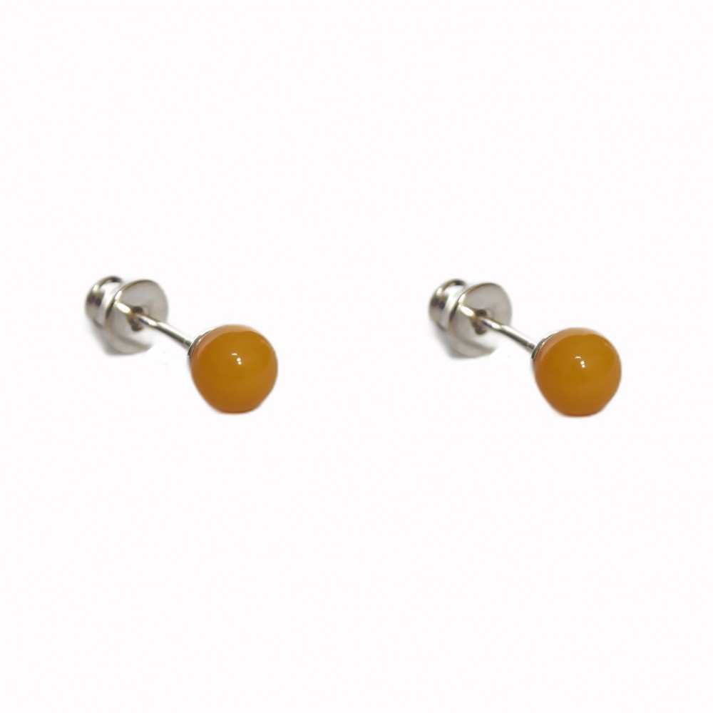 Cercei Argint Chihlimbar Pins