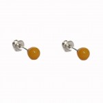 Cercei Argint Chihlimbar Pins