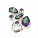 Inel Argint Topaz Mistic Valentina