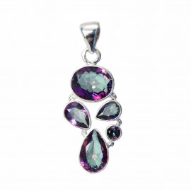 Set Argint Topaz Mistic Andrastre