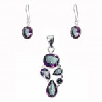 Set Argint Topaz Mistic Andrastre