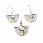 Set Argint Piatra Lunii Diandra