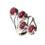 Inel Argint Turmaline Roz Candy