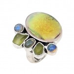 Inel Argint Opal Etiopian Welo Fely