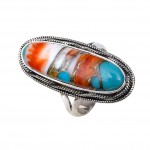 Inel Argint Oyster Turquoise Carmen