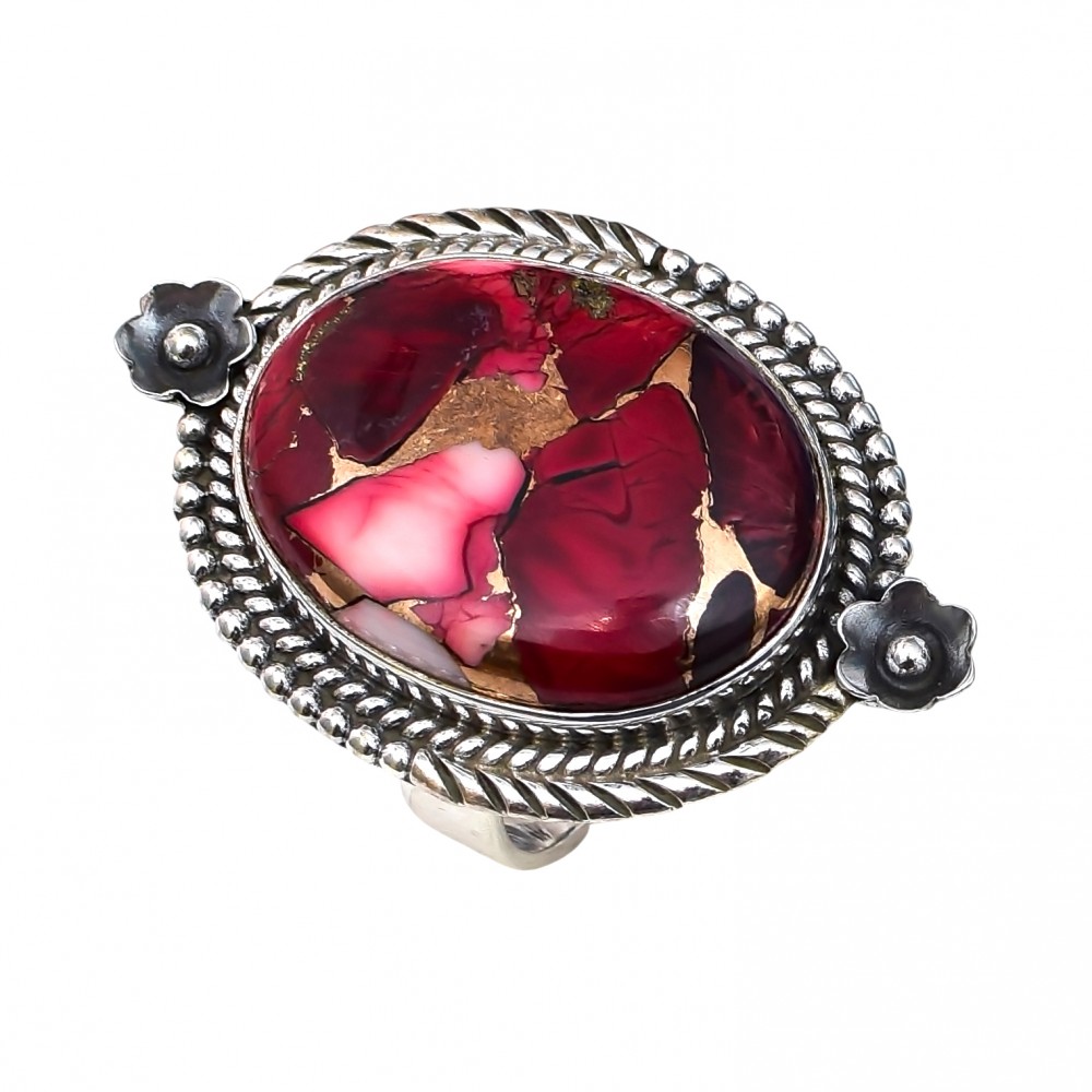 Inel Argint Pink Turcoaz Andaluzia