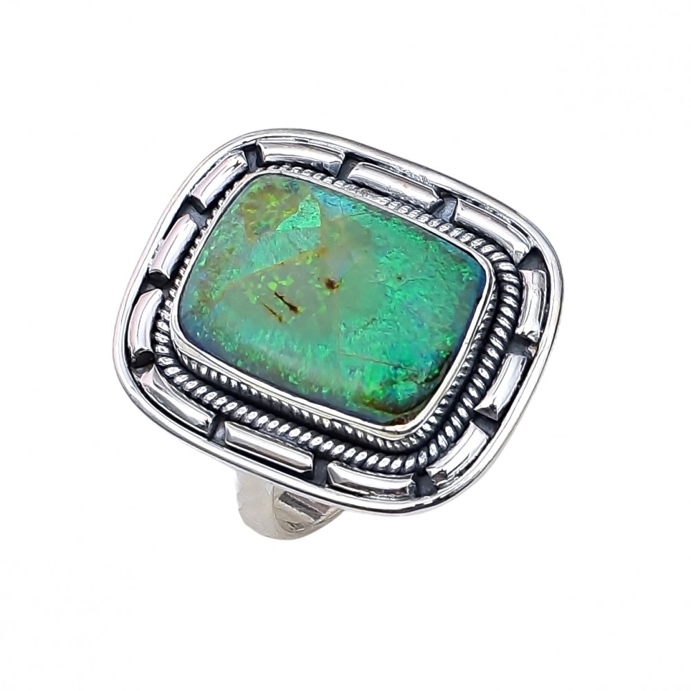 Inel Argint Opal Etiopian Raisa