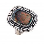 Inel Argint Opal Etiopian Ema