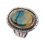 Inel Argint Opal Etiopian Adela