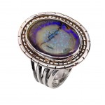 Inel Argint Opal Etiopian Farya
