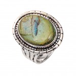 Inel Argint Opal Etiopian Tora