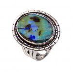 Inel Argint Opal Etiopian Beky