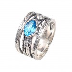 Inel Argint Blue Topaz Karina