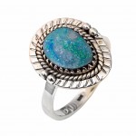 Inel Argint Opal Etiopian Fayra