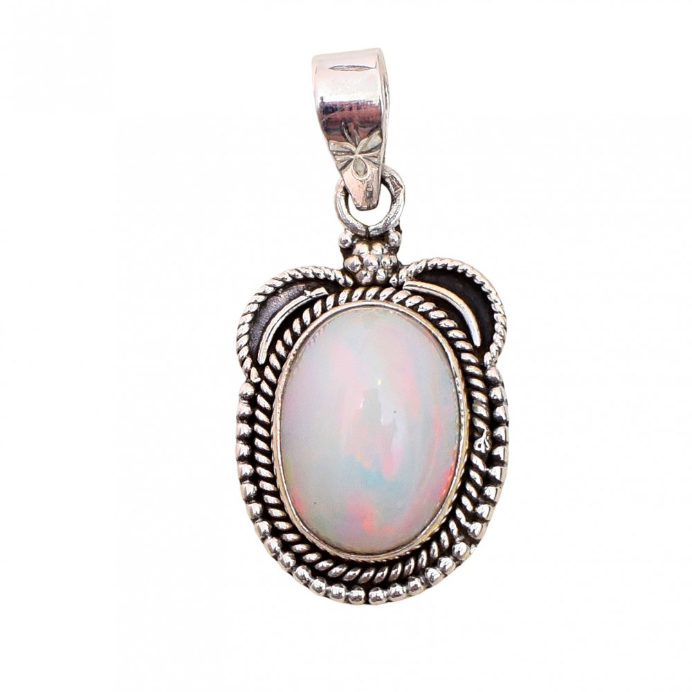 Pandantiv Argint Opal Etiopian Annya