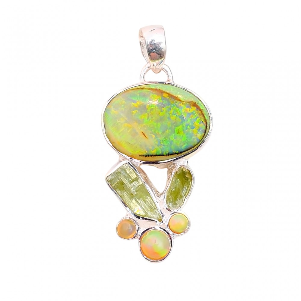 Pandantiv Argint Opal Lunna