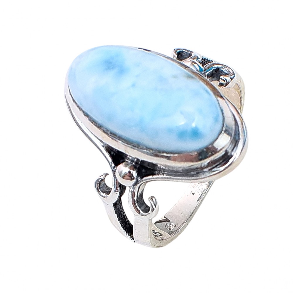 Inel Argint Larimar Carol
