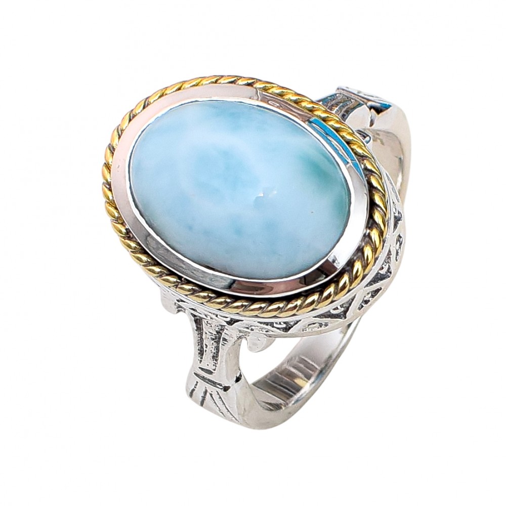 Inel Argint Larimar Andreas