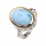 Inel Argint Larimar Andreas