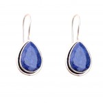 Cercei Argint Safir Kenya