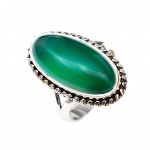 Inel Argint Jad Verde Yuna