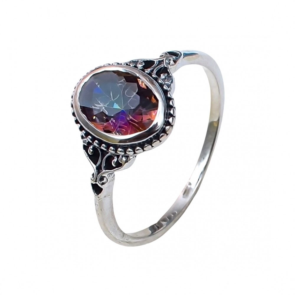 Inel Argint Topaz Mistic Gratiella