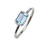Inel Argint Blue Topaz Zytta