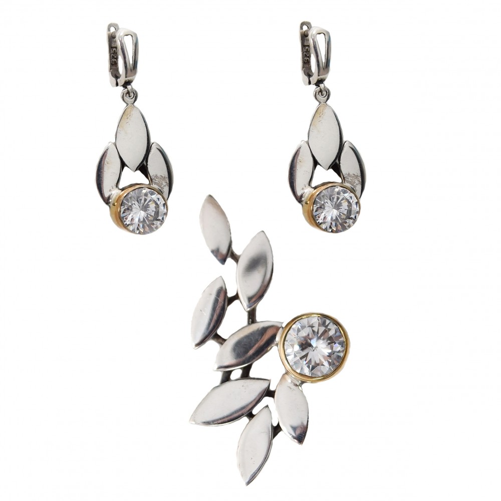 Set Argint Zirconiu Snow